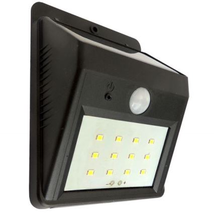 Grundig - LED Saules enerģijas lampa ar sensoru 1xLED/0,25W/1xAA 600 mAh