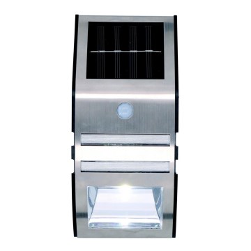 Grundig - LED Saules enerģijas sienas lampa ar kustības un krēslas sensoru LED/1xAA 600mAh IP64