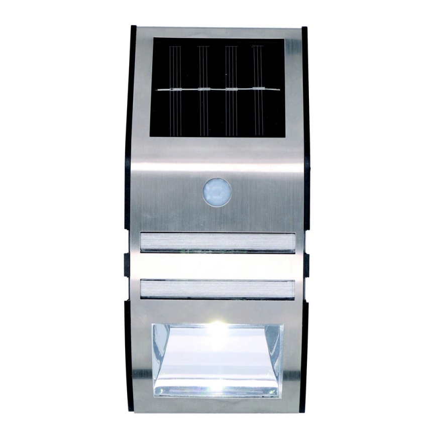 Grundig - LED Saules enerģijas sienas lampa ar sensoru LED/1xAA 600mAh IP64