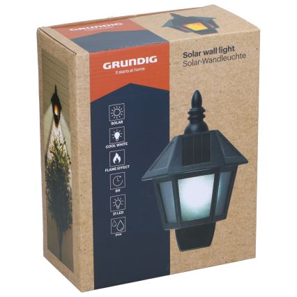 Grundig - LED Saules enerģijas sienas lampa LED/1,2V IP44