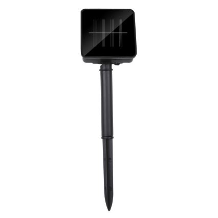 Grundig - LED Saules enerģijas virtene 50xLED/8 funkcijas 6,9m silti balta