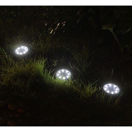 Grundig - LED saules lampa 8xLED/1xAA 600 mAh