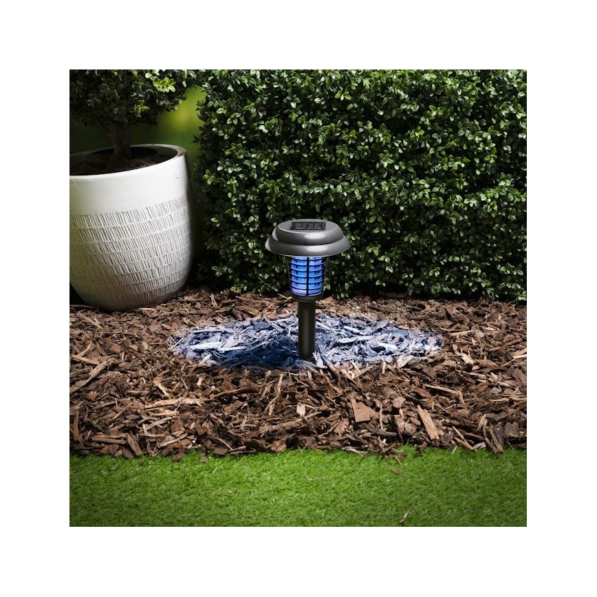 Grundig - LED saules lampa un UV LED kukaiņu slazds/1xAA 600 mAh IPX4