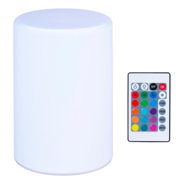 Grundig - RGB LED galda lampa ar regulējamu spilgtumu, LED/3xAAA un tālvadības pulti