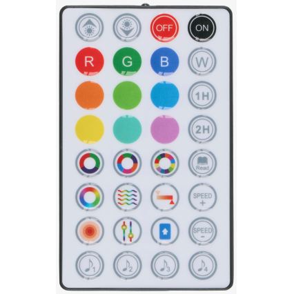 Grundig - LED RGB aptumšojama grīdas lampa 2 vienā LED/230V + tālvadības pults