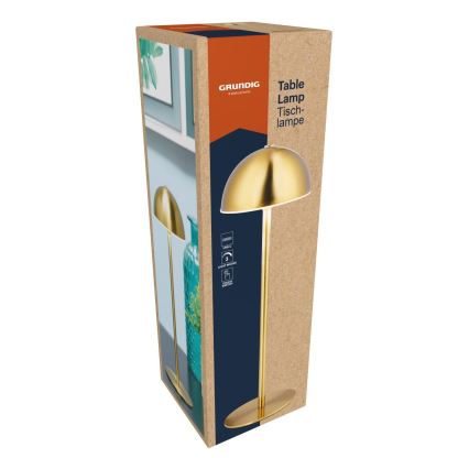 Grundig - skārienvadāma LED galda lampa LED/2W/5V 1200 mAh