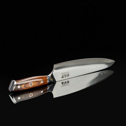 Gudaro - Damaskas šefpavāra nazis FENG 8, 67 slāņu tērauds, garums 20 cm