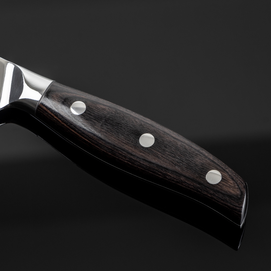 Gudaro - Damaskas tērauda šefpavāra nazis SHIRO 8, 67 slāņu, garums 20 cm