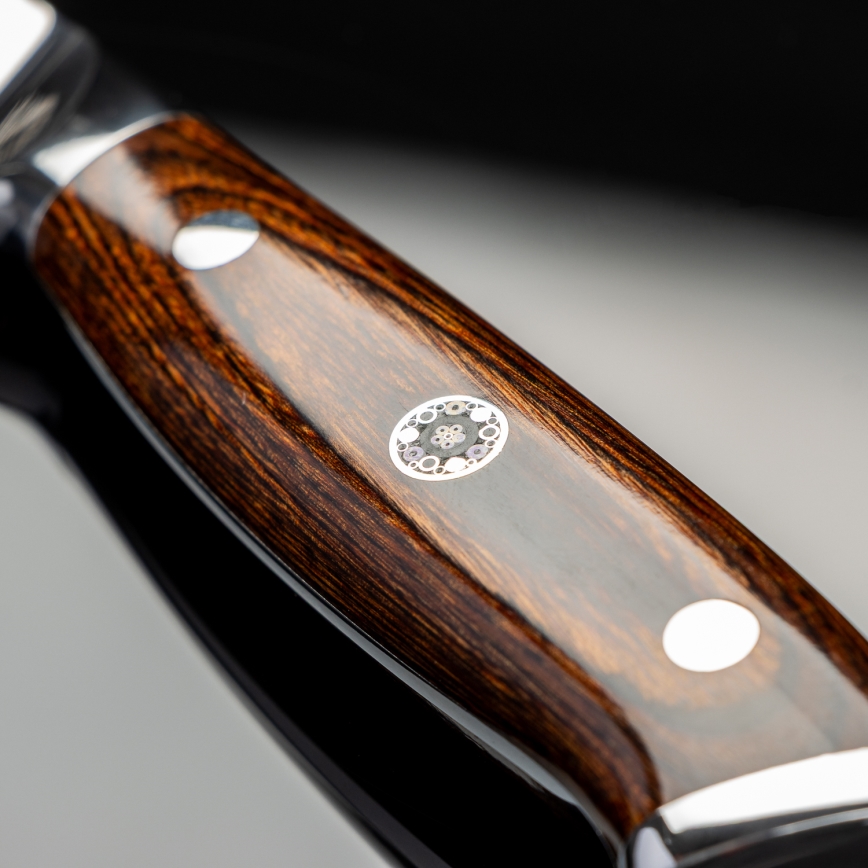 Gudaro - Damaskas virtuves nazis FENG 3,5, 67 slāņu tērauds, asmens garums 9,5 cm