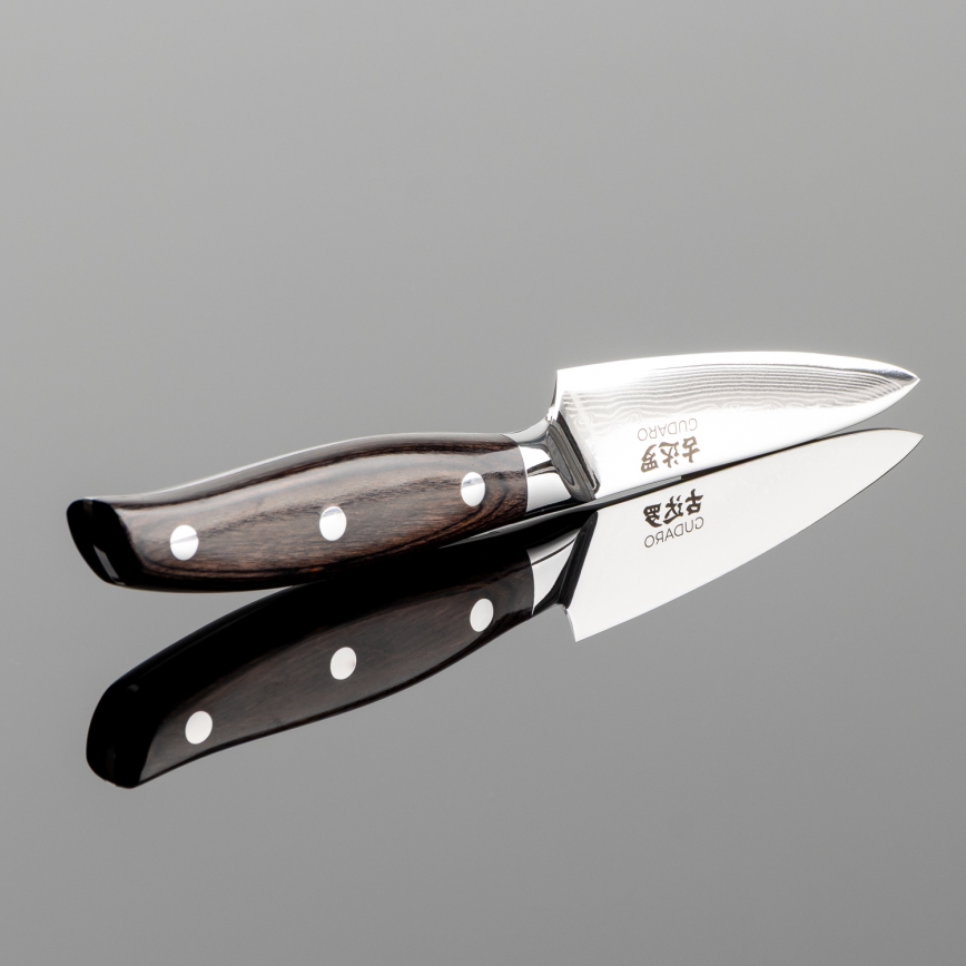 Gudaro - Damaskas virtuves nazis SHIRO 3,5, 67 slāņu tērauds, garums 9,5 cm