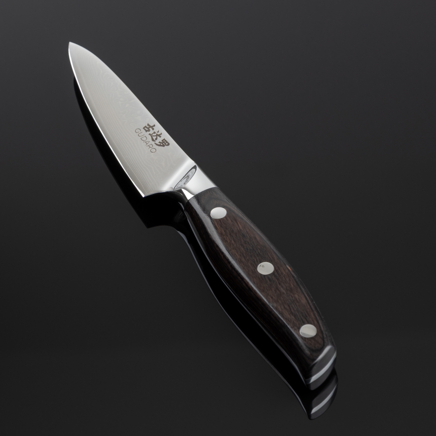 Gudaro - Damaskas virtuves nazis SHIRO 3,5, 67 slāņu tērauds, garums 9,5 cm
