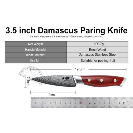 Gudaro - KENSHO 7 gab. virtuves nažu komplekts ar statīvu no akācijas koka
