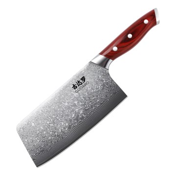 Gudaro - KENSHO damaskas virtuves cirvis 6,5
