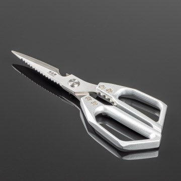 Gudaro - SHOGUN šķēres mājputnu apstrādei, 23,3 cm, sudraba