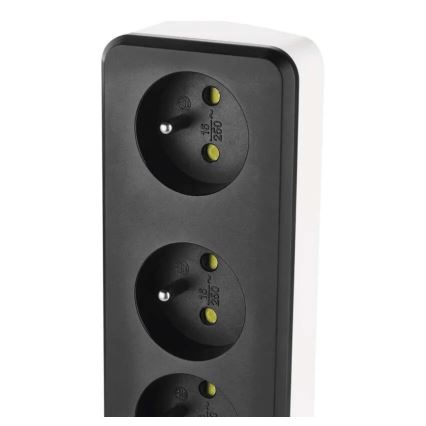 Gudrs pagarinātājs ar slēdzi GoSmart 4Z + 1xUSB-A + 1xUSB-C 2 m Wi-Fi Tuya