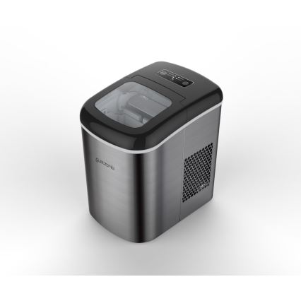 Guzzanti GZ125 - Ledus ražotājs 140W/230V, nerūsējošā tērauda/melns