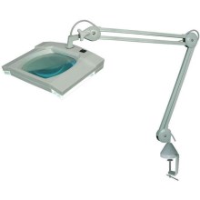 Hadex - LED Galda lampa ar palielināmo stiklu un fiksatoru LED/5W/230V