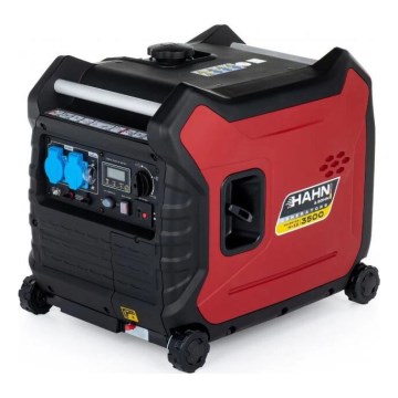 Hahn & Sohn 105412 - Benzīna invertora ģenerators H IG 3500 3300W