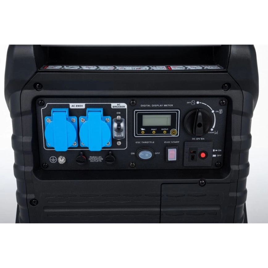 Hahn & Sohn 105412 - Degvielas invertora elektriskais ģenerators H IG 3000 3300W