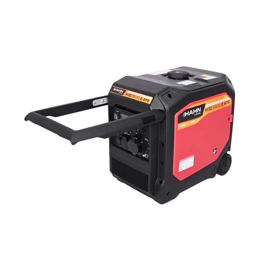 Hahn & Sohn 20086 - Benzīna/LPG ģenerators HIG 5500 G ATS 5500/5000W