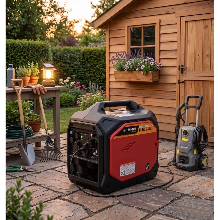 Hahn & Sohn 20095 - Benzīna ģenerators HIG 2400 2200W