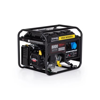 Hahn & Sohn 7410 - Benzīna elektroģenerators HGG 8000X 6500W
