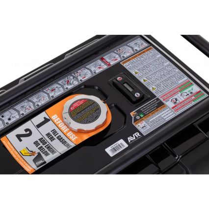 Hahn & Sohn 7410 - Benzīna elektroģenerators HGG 8000X 6500W