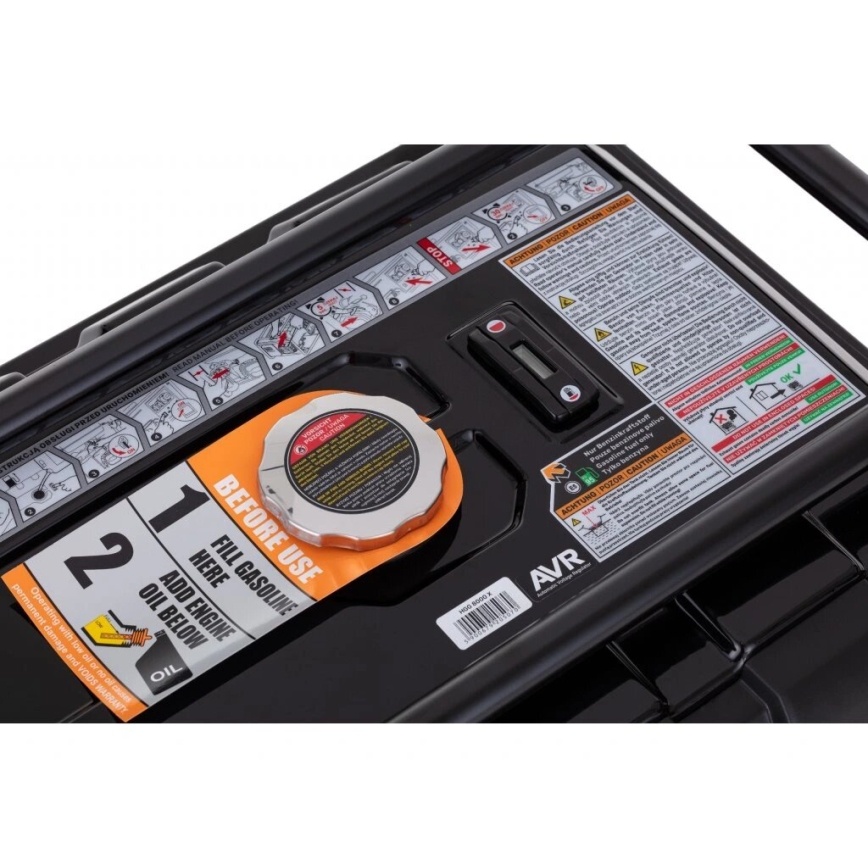 Hahn & Sohn 7410 - Benzīna elektroģenerators HGG 8000X 6500W