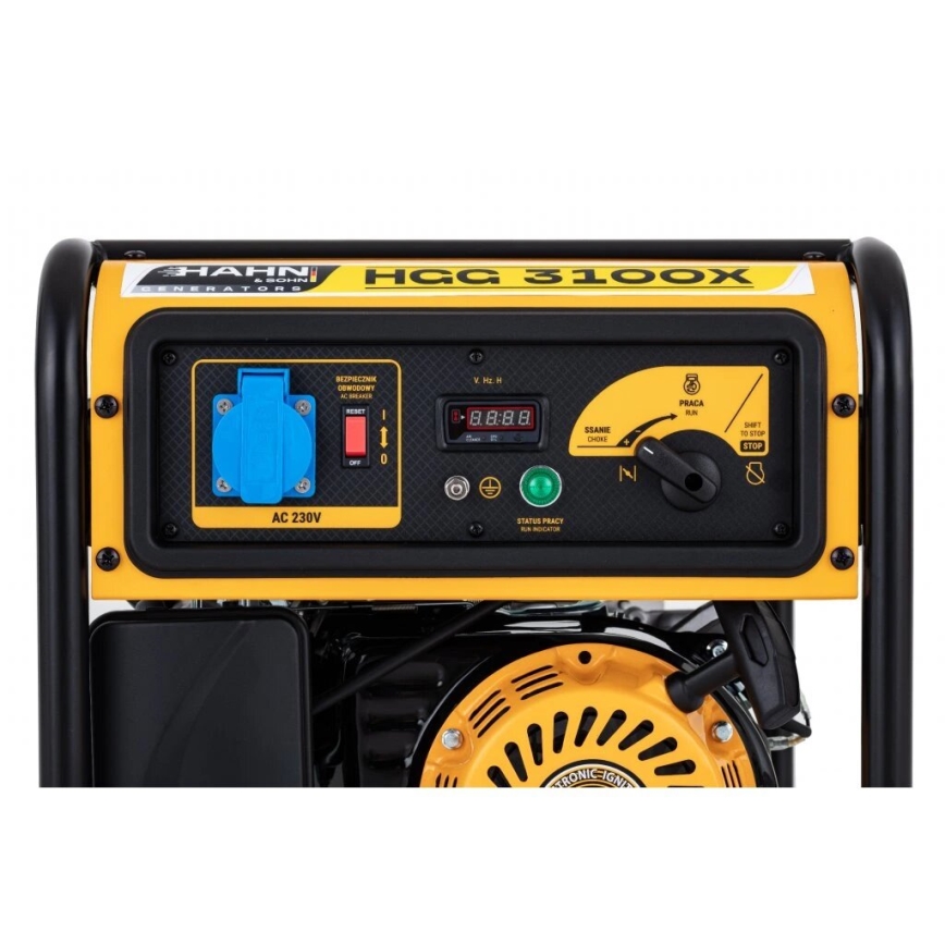 Hahn & Sohn 9176 - Benzīna elektroģenerators HGG 3100X AVR 3300W