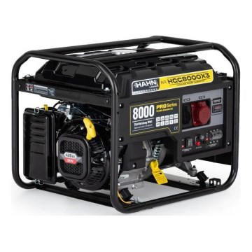 Hahn & Sohn 9177 - Benzīna elektroģenerators HGG 8000 X3 6500W