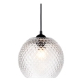 Halo Design 718436 - Pakaramā lampa ar kabeli NOBB 1xE27/40W/230V Ø 22 cm, caurspīdīga