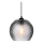 Halo Design 718443 - Pakaramā lampa uz kabeļa NOBB 1xE27/40W/230V Ø 22 cm dūmota pelēka