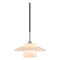 Halo Design 733644 - Pakaramā lustra SCANDINAVIA uz vada 1xG9/28W/230V Ø 20 cm balta