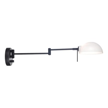 Halo Design 740215 - Sienas lampa KJOBENHAVN 1xG9/28W/230V melna