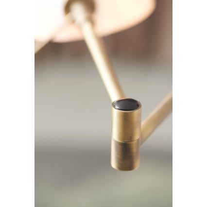 Halo Design 740222 - Sienas gaismeklis KJOBENHAVN 1xG9/28W/230V misiņš