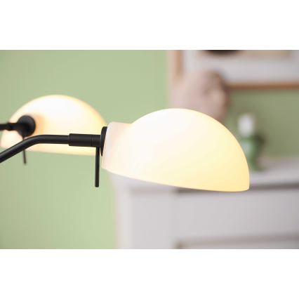 Halo Design 740369 - Piekaramā lustra uz kabeļa KJOBENHAVN 5xG9/28W/230V, diametrs 50 cm, melna