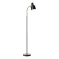 Halo Design 746866 - Stāvlampa VOGUE 1xE27/40W/230V melna/misiņa