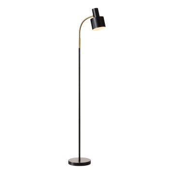 Halo Design 746866 - Stāvlampa VOGUE 1xE27/40W/230V melna/misiņa