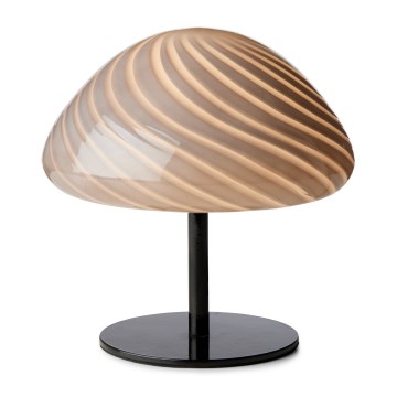 Halo Design 747009 - galda lampa CANDY MINI MUSH 1xG9/25W/230V Ø 17 cm, pelēka