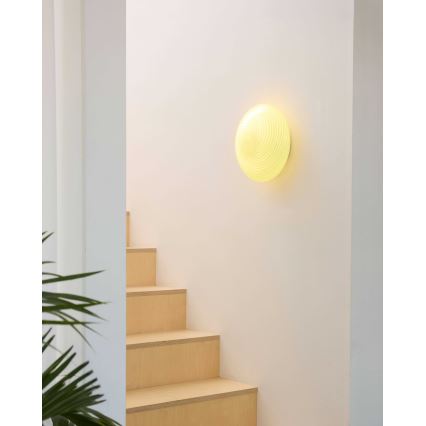 Halo Design 748693 - Griestu gaismeklis CANDY 1xE27/40W/230V Ø 30 cm bēšs/misiņš