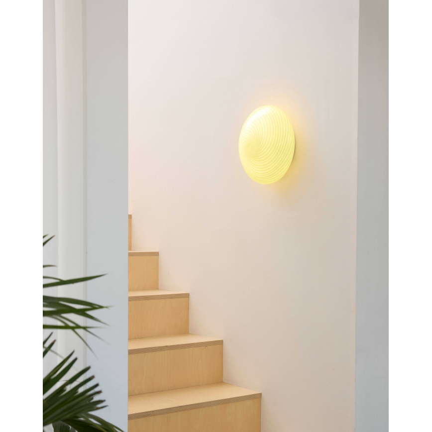 Halo Design 748693 - Griestu gaismeklis CANDY 1xE27/40W/230V Ø 30 cm bēšs/misiņš