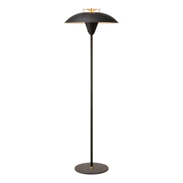 Halo Design 748976 - Grīdas lampa STEPP 1xE27/28W/230V melna/misiņš
