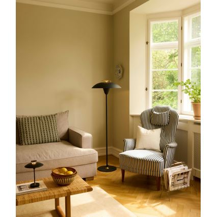 Halo Design 748976 - Grīdas lampa STEPP 1xE27/28W/230V melna/misiņš