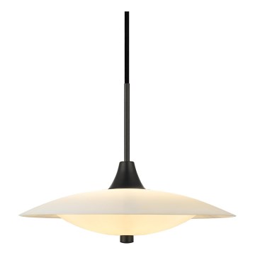 Halo Design 991294 - pakarināmā lampa uz troses BARONI 2xG9/18W/230V Ø 35 cm balta/melna