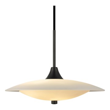 Halo Design 991300 - Piekaramā lustra uz troses BARONI 2xG9/18W/230V Ø 40 cm balta/melna
