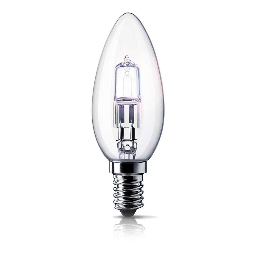 Halogēna spuldze PHILIPS E14/42W/230V 2800K - ECO CLASSIC
