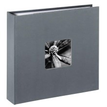 Hama - Foto albums 22,5x22 cm 80 lapas, pelēka