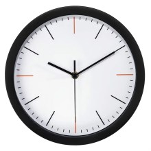 Hama - Sienas pulkstenis 1xAA melna/balta