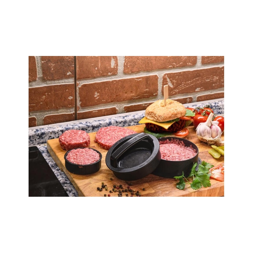 Hamburgeru prese d. 10cm/6,5cm