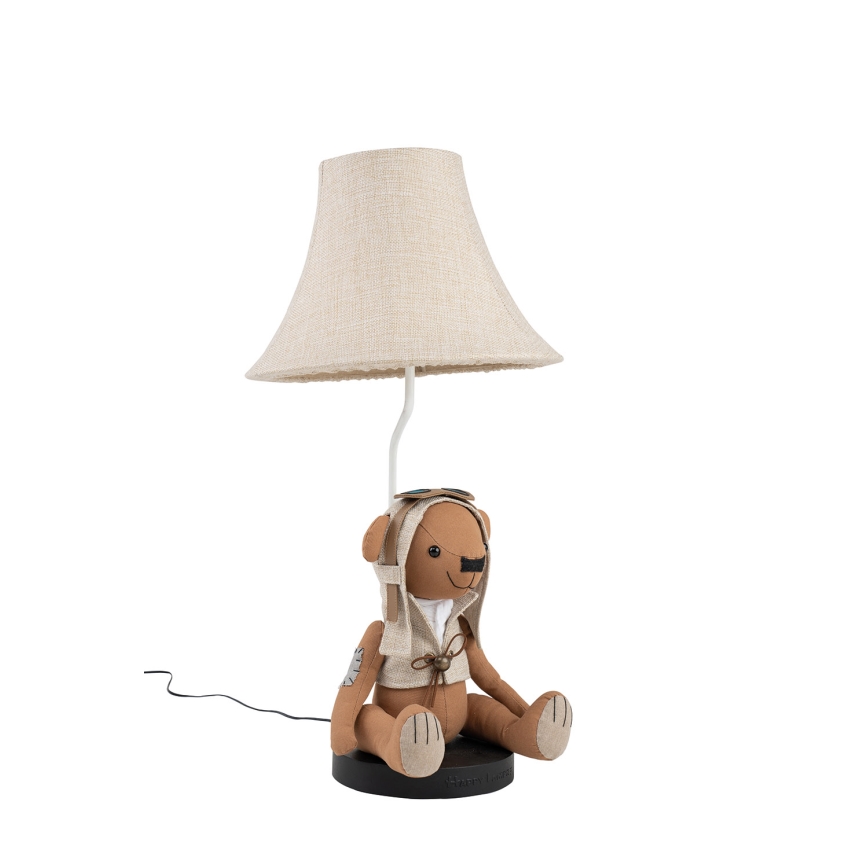 Happy Lamps - LED Bērnu galda lampa CHARLES LED/5,4W/230V lācis